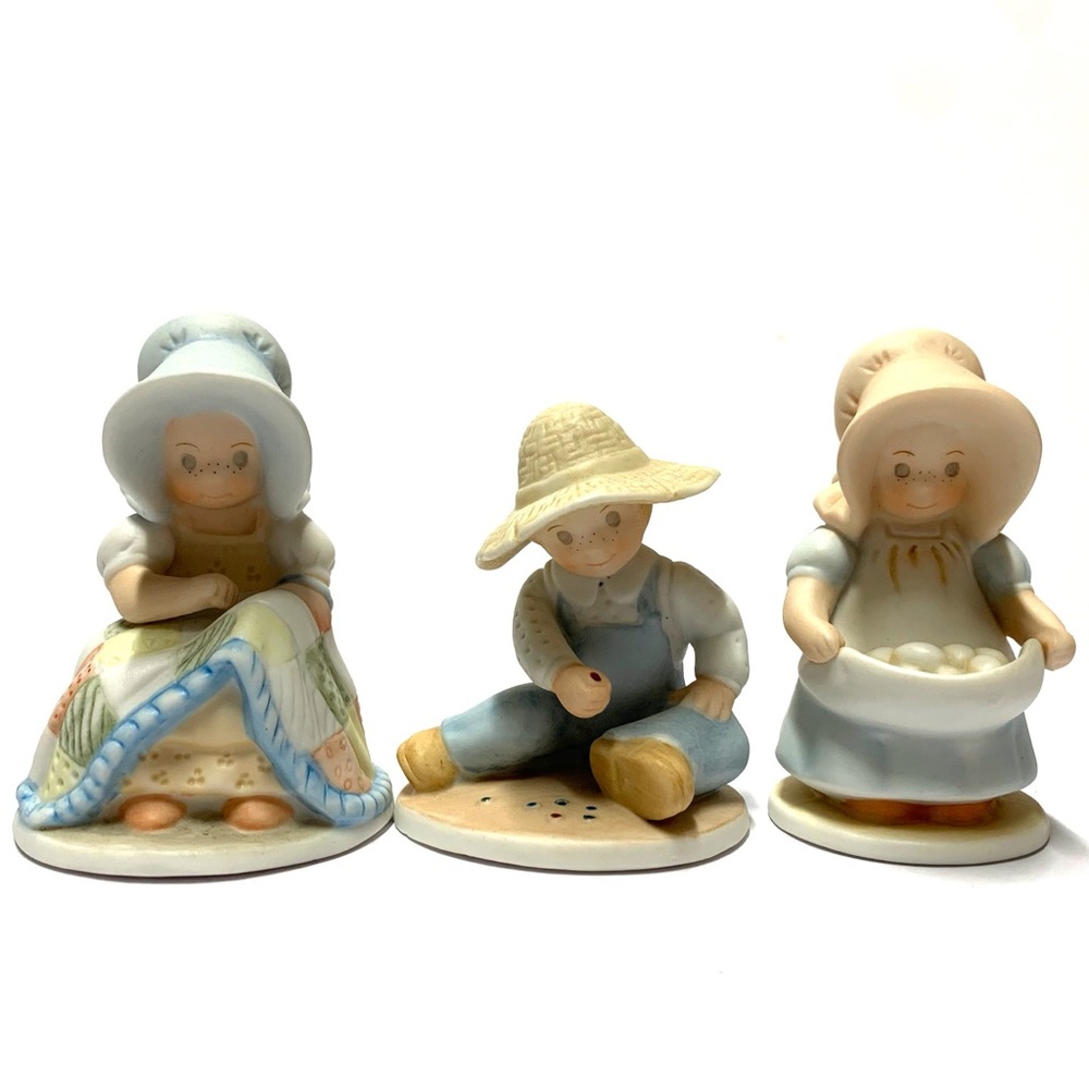 Vintage 1991–93 Circle of Friends Figurines | Complete Set of 3 | HTF New in Box